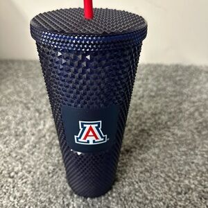Starbucks Navy Blue Textured Tumbler